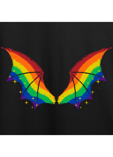 Rainbow Pride Bat Wings *PRE-ORDER*