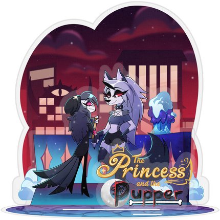 Princess and the Pupper Standee *PRE-ORDER*