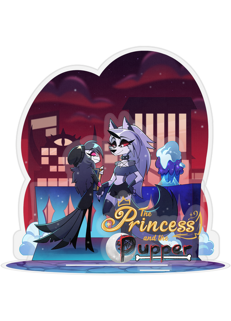 Princess and the Pupper Standee *PRE-ORDER*