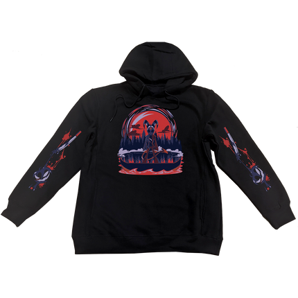 Pullover Hoodie - Blitz Halloween Slasher w/Printed Sleeves *LAST CHANCE*
