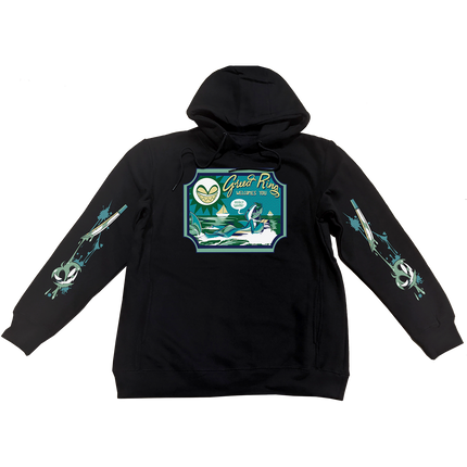 Pullover Hoodie - Chaz Halloween Slasher w/Printed Sleeves *LAST CHANCE*