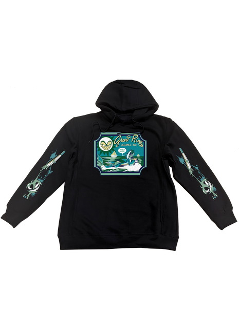 Pullover Hoodie - Chaz Halloween Slasher w/Printed Sleeves *LAST CHANCE*