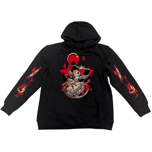 Pullover Hoodie - Fizz Halloween Slasher w/Printed Sleeves *LAST