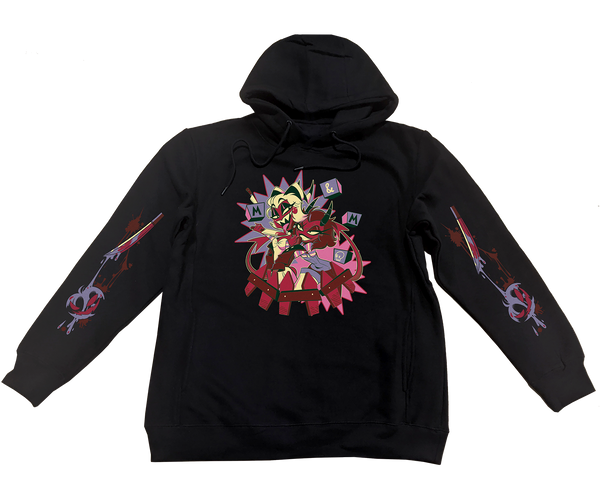 Pullover Hoodie - Moxxie & Millie Halloween Slasher w/Printed