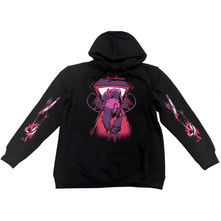 Pullover Hoodie - Octavia Halloween Slasher w/Printed Sleeves *LAST CHANCE*