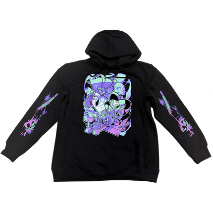 Pullover Hoodie - Ozzie Halloween Slasher w/Printed Sleeves *LAST CHANCE*