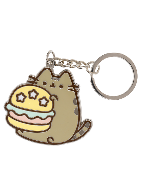 Pusheen - Burger Keychain *LAST CHANCE*