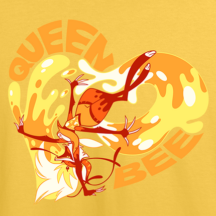 Queen Bee - Beelzebub Yellow T-Shirt *SALE*