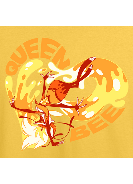 Queen Bee - Beelzebub Yellow T-Shirt *SALE*