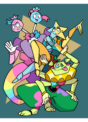 Dreamworld Robots Poster Print *PRE-ORDER*