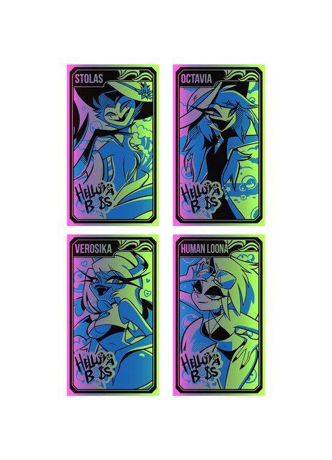 Summer Metal Card Set - Wave 2 *SALE*