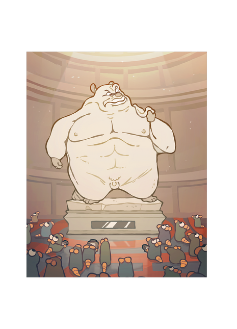 RAT DAVID - Poster Print