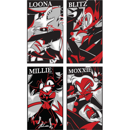 Helluva Boss Collectible Metal Cards - Series 2 - Wave 1 SILVER *SALE*