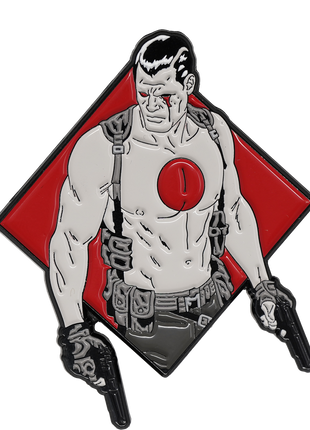 Valiant Comics Heroes Enamel Pin - Bloodshot Diamond *LAST CHANCE*