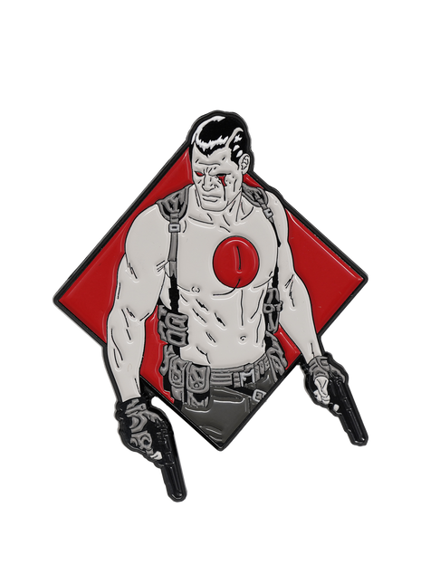 Valiant Comics Heroes Enamel Pin - Bloodshot Diamond *LAST CHANCE*