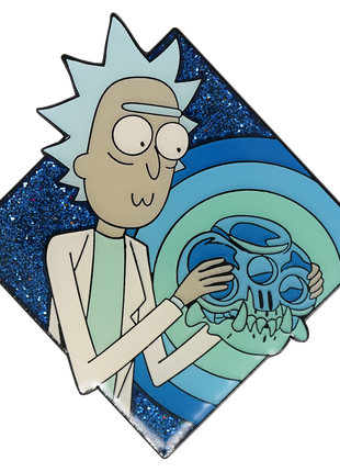 Rick And Morty Pin - Rick And The Crystal Skull Of Horowitz *LAST CHANCE*