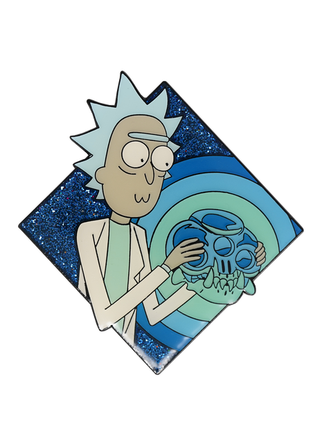 Rick And Morty Pin - Rick And The Crystal Skull Of Horowitz *LAST CHANCE*