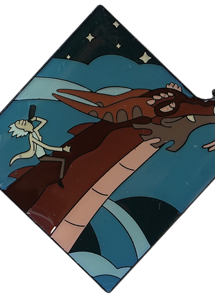 Rick and Morty: Dragon Ride Pin *LAST CHANCE*