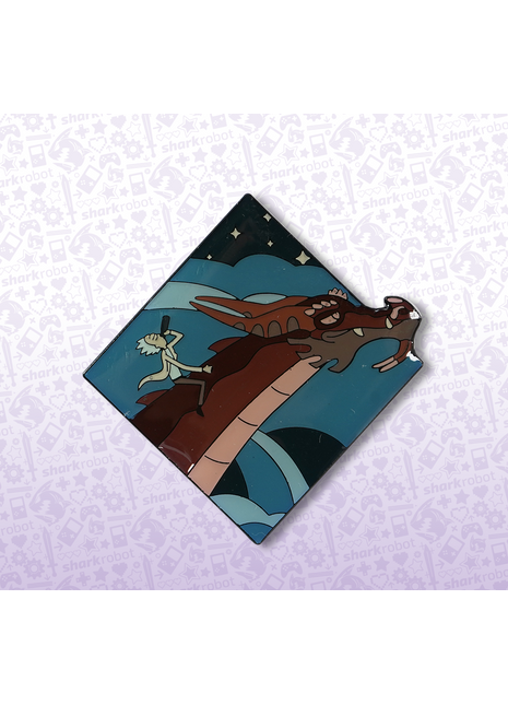 Rick and Morty: Dragon Ride Pin *LAST CHANCE*
