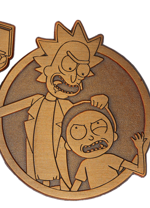 Rick and Morty Gold Noog Enamel Pin *LAST CHANCE*