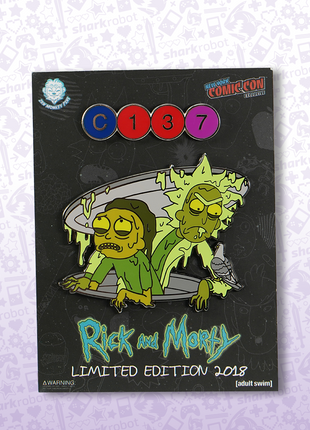 Rick and Morty: NYC Sewer Pin Set *LAST CHANCE*