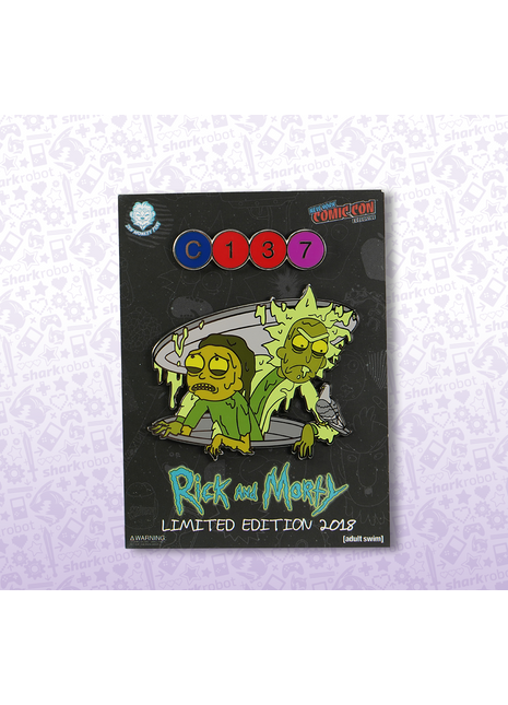 Rick and Morty: NYC Sewer Pin Set *LAST CHANCE*