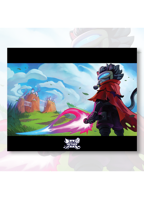 Rivals of Aether 2 - Clairen Poster Print