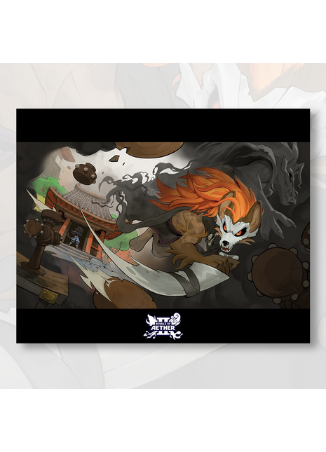 Rivals of Aether 2 - Forsburn Poster Print