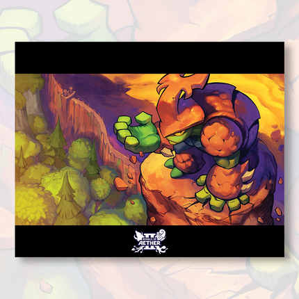 Rivals of Aether 2 - Kragg Poster