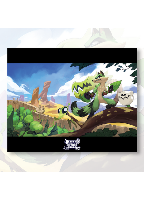 Rivals of Aether 2 - Maypul Poster Print