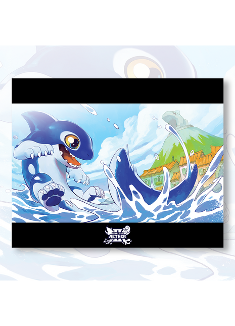 Rivals of Aether 2 - Orcane Poster Print