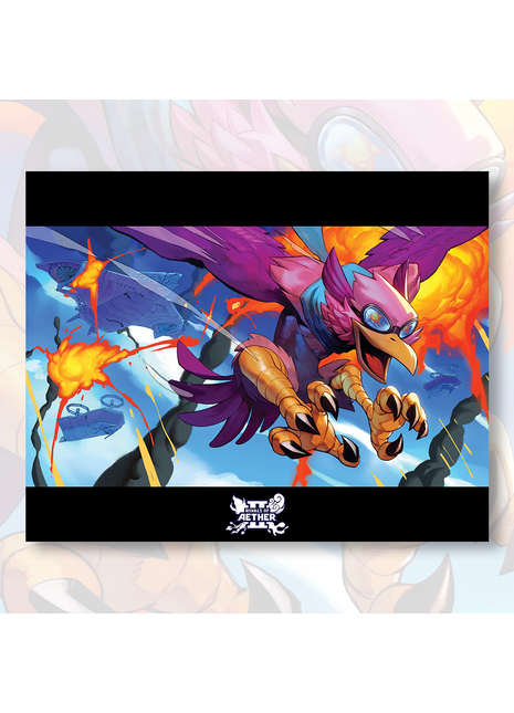 Rivals of Aether 2 - Wrastor Poster Print