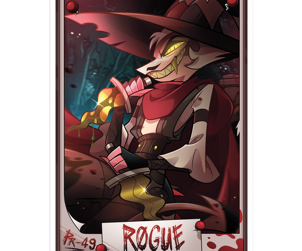 Helluva Boss Trading Cards - Rogue Promo Card (PR-49) *LIMITED