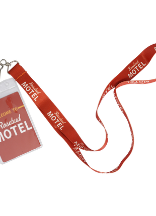 Schitts Creek - Rosebud Motel Lanyard *LAST CHANCE*