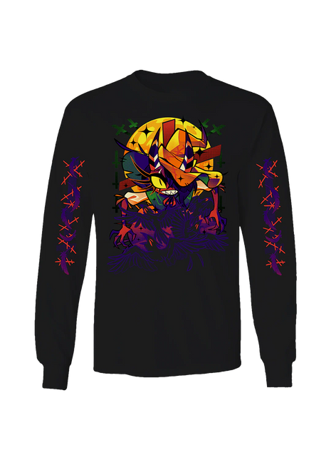 Long Sleeve Shirt - Sallie May Halloween 2024 w/Printed Sleeves *LAST CHANCE*