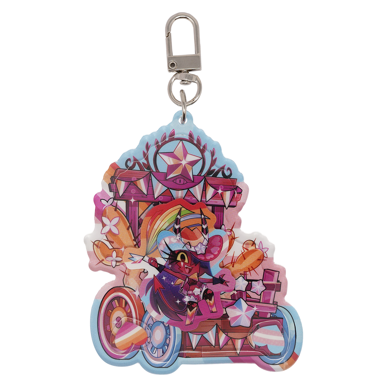 Sallie May - Pride Parade - Shaker Keychain *LIMITED STOCK* 4