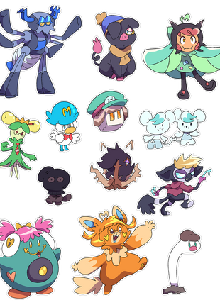 Friendlocke Season 3 Sticker Sheet *PRE-ORDER*