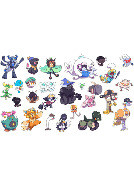 Friendlocke Season 3 Sticker Sheet *PRE-ORDER*