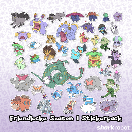 Friendlocke Season 1 Sticker Pack *PRE-ORDER*