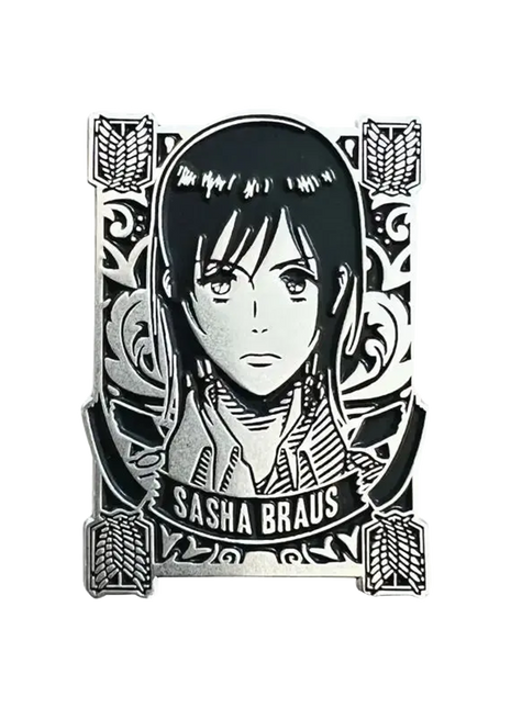 Attack on Titan Silver Badge Sasha Pin *LAST CHANCE*