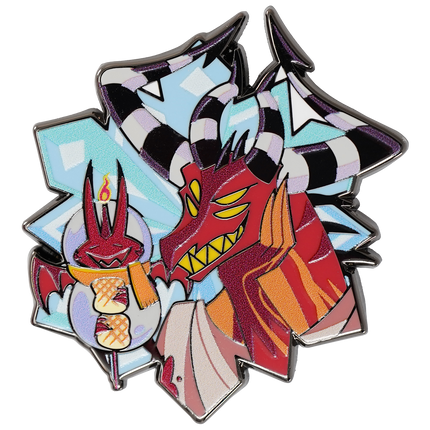 Satan - Cozy Winter - Enamel Pin *LIMITED STOCK*