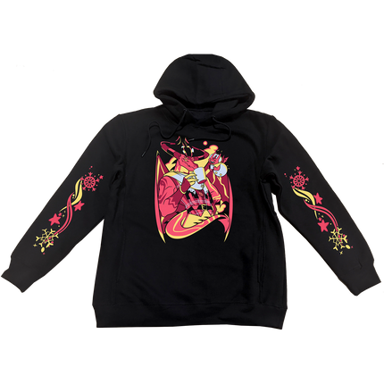 Pullover Hoodie - Satan - Cozy Winter w/Printed Sleeves *PRE-ORDER*