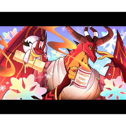 Satan - Cozy Winter - Poster Print *PRE-ORDER*