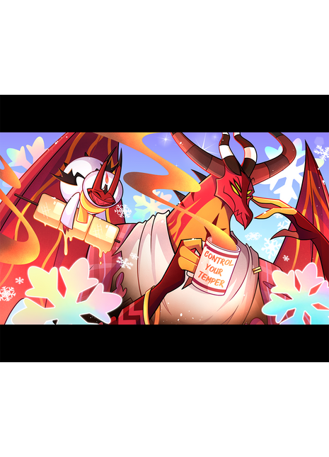 Satan - Cozy Winter - Poster Print *PRE-ORDER*