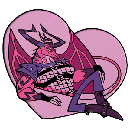 Satan - Heart Breaker - Enamel Pin *PRE-ORDER*