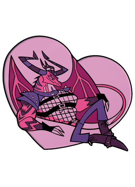 Satan - Heart Breaker - Enamel Pin *PRE-ORDER*