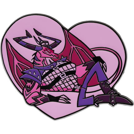 Satan - Heart Breaker - Enamel Pin *PRE-ORDER*