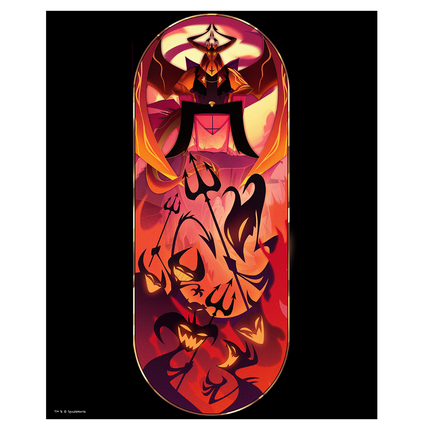 Satan Wall Painting Poster Print *LIMITED RUN*