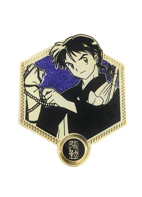 Miroku - Golden Series - 1st Edition Inuyasha Enamel  Pin *LAST CHANCE*