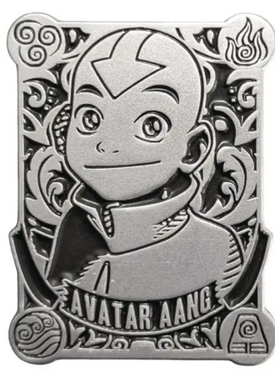 Avatar: The Last Airbender - Aang Silver Badge Pin *LAST CHANCE*